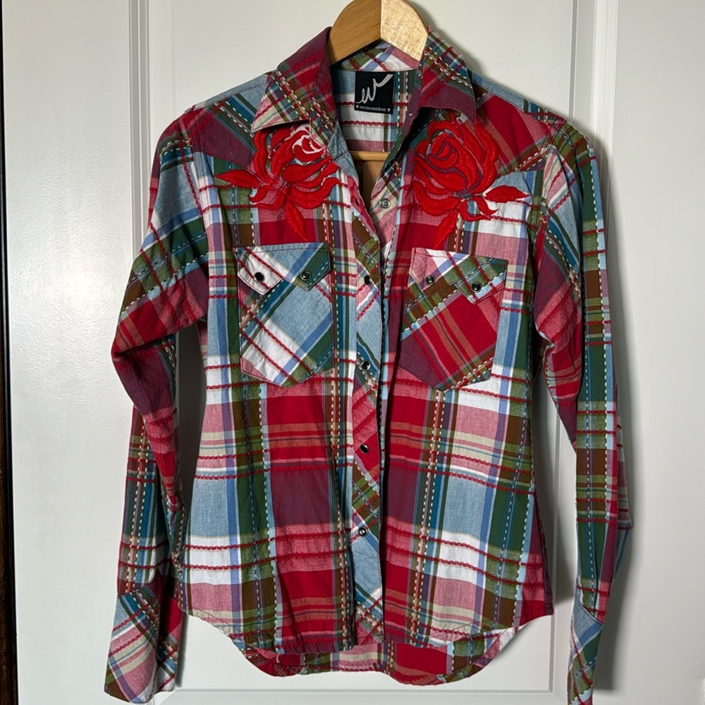 Western denim Bank Western shirt